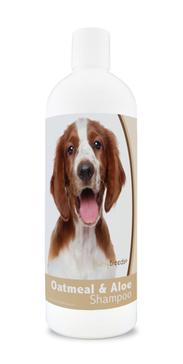 Picture of Healthy Breeds 840235177463 16 oz Welsh Springer Spaniel Oatmeal Shampoo with Aloe