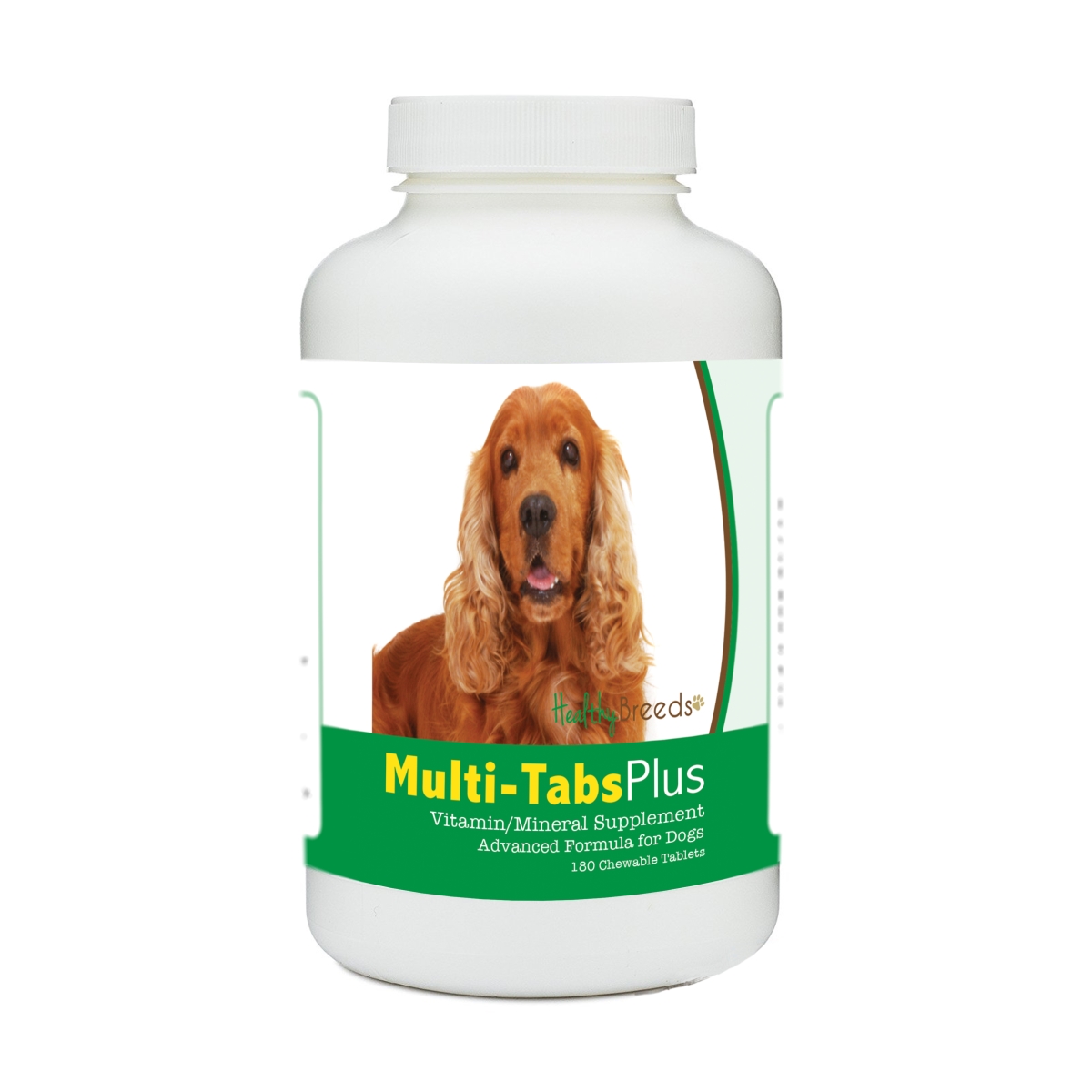 Picture of Healthy Breeds 840235140153 English Cocker Spaniel Multi-Tabs Plus Chewable Tablets - 180 Count