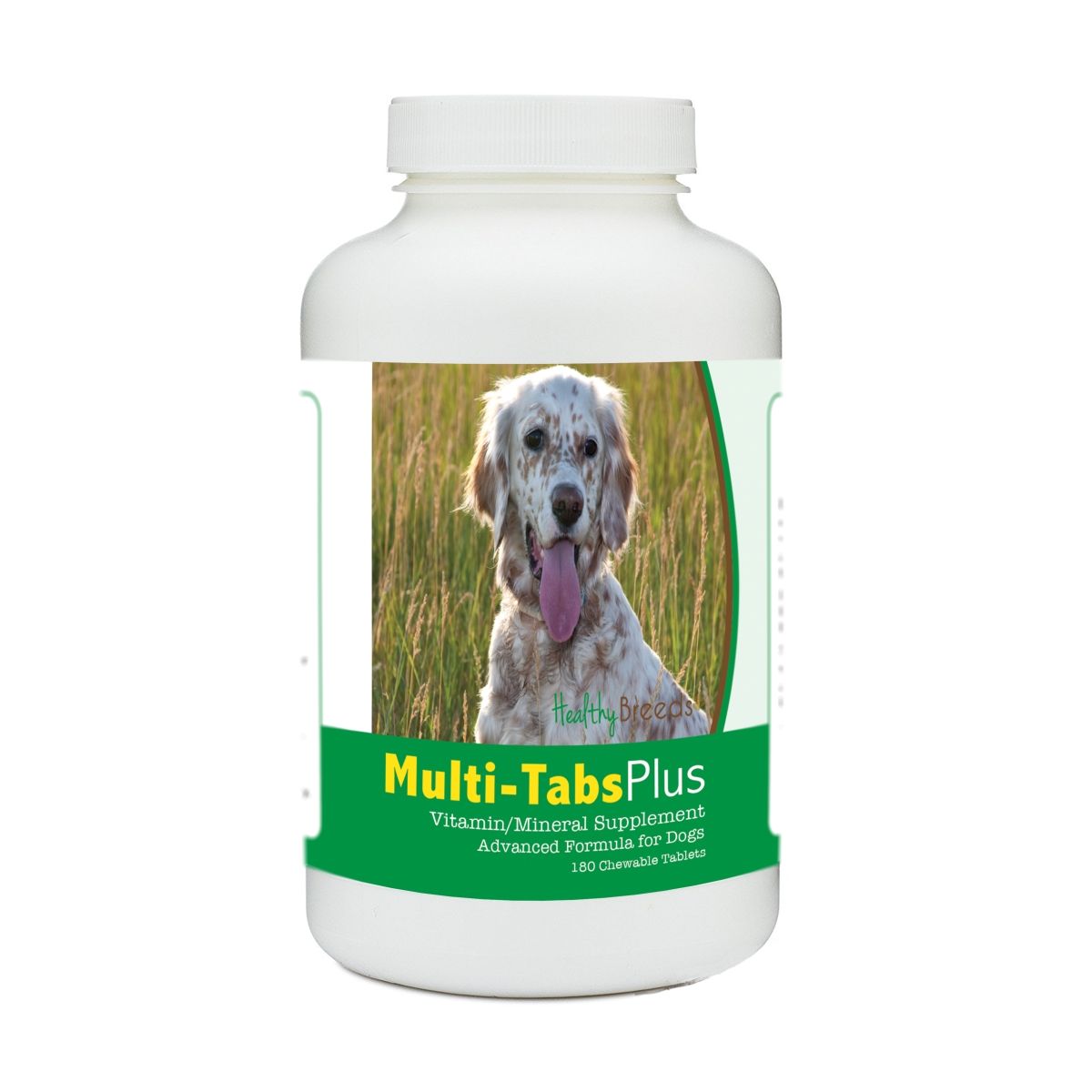 Picture of Healthy Breeds 840235140160 English Setter Multi-Tabs Plus Chewable Tablets - 180 Count