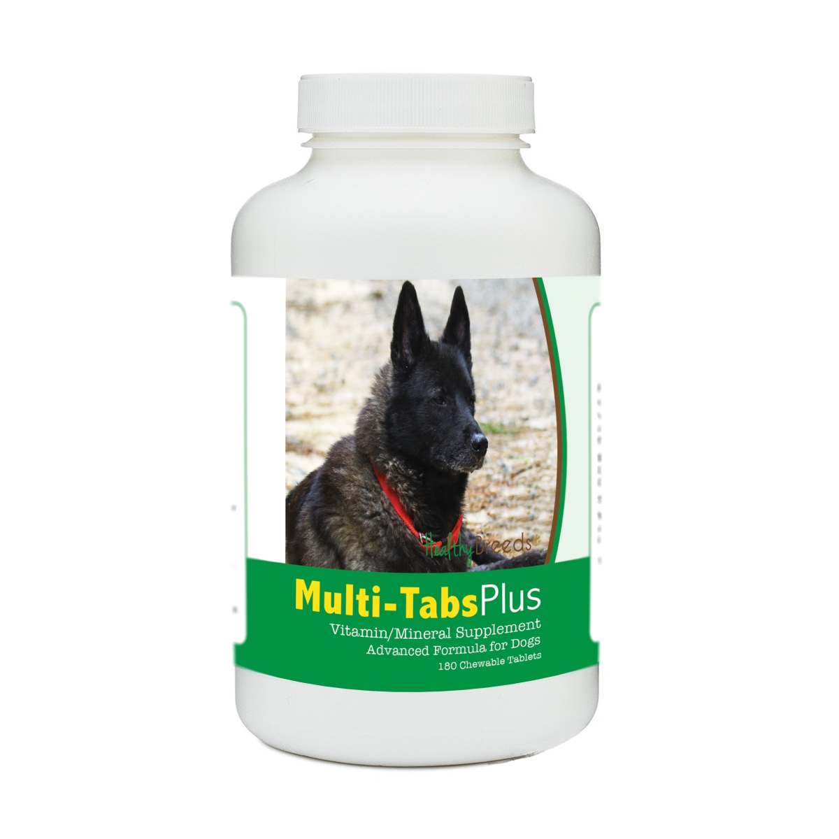 Picture of Healthy Breeds 840235140511 Norwegian Elkhound Multi-Tabs Plus Chewable Tablets - 180 Count