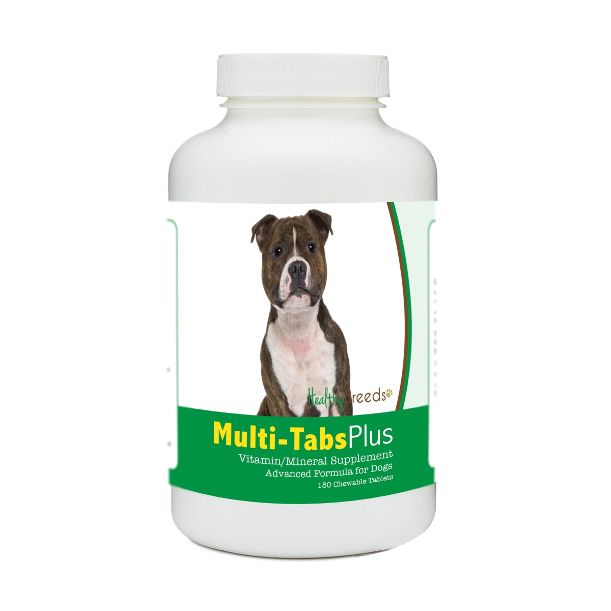 Picture of Healthy Breeds 840235140795 Staffordshire Bull Terrier Multi-Tabs Plus Chewable Tablets - 180 Count
