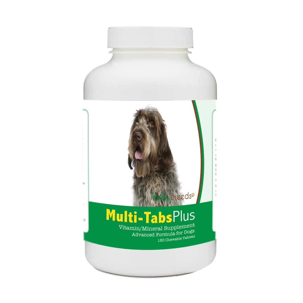 Picture of Healthy Breeds 840235140870 Wirehaired Pointing Griffon Multi-Tabs Plus Chewable Tablets - 180 Count
