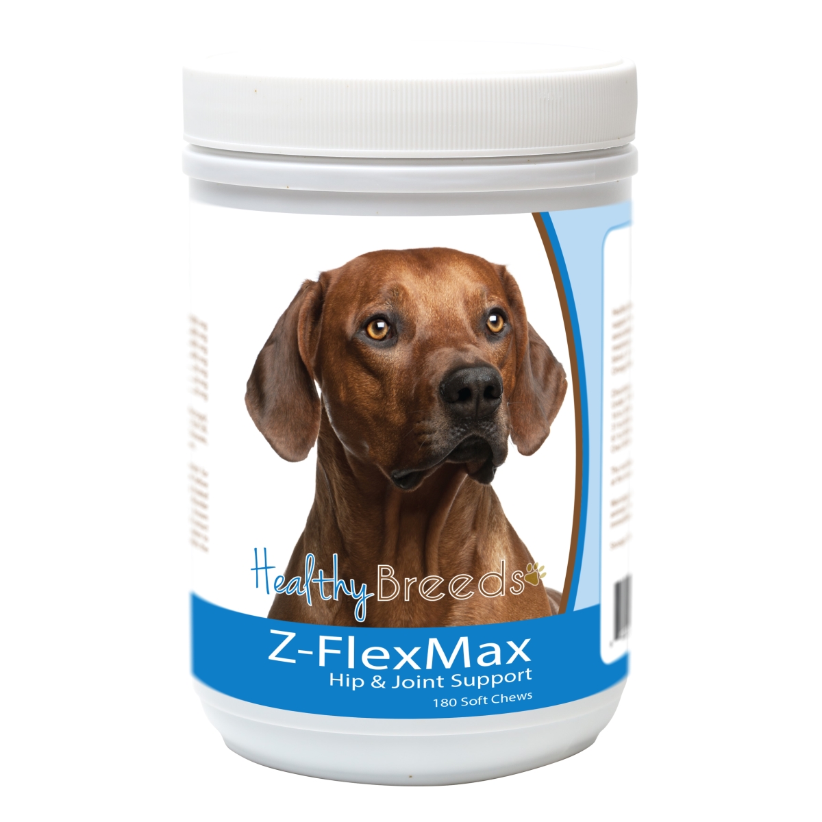 Picture of Healthy Breeds 840235155607 Rhodesian Ridgeback Z-Flex Max Dog Hip & Joint Support - 180 Count
