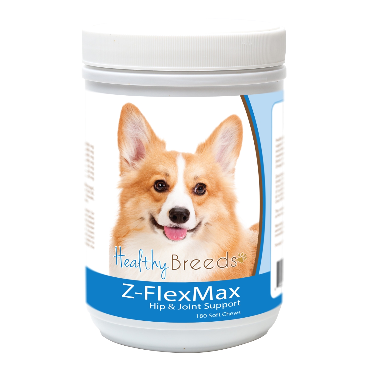 Picture of Healthy Breeds 840235155669 Pembroke Welsh Corgi Z-Flex Max Dog Hip & Joint Support - 180 Count