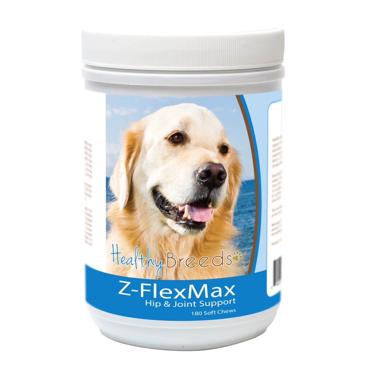 Picture of Healthy Breeds 840235155690 Golden Retriever Z-Flex Max Dog Hip & Joint Support - 180 Count