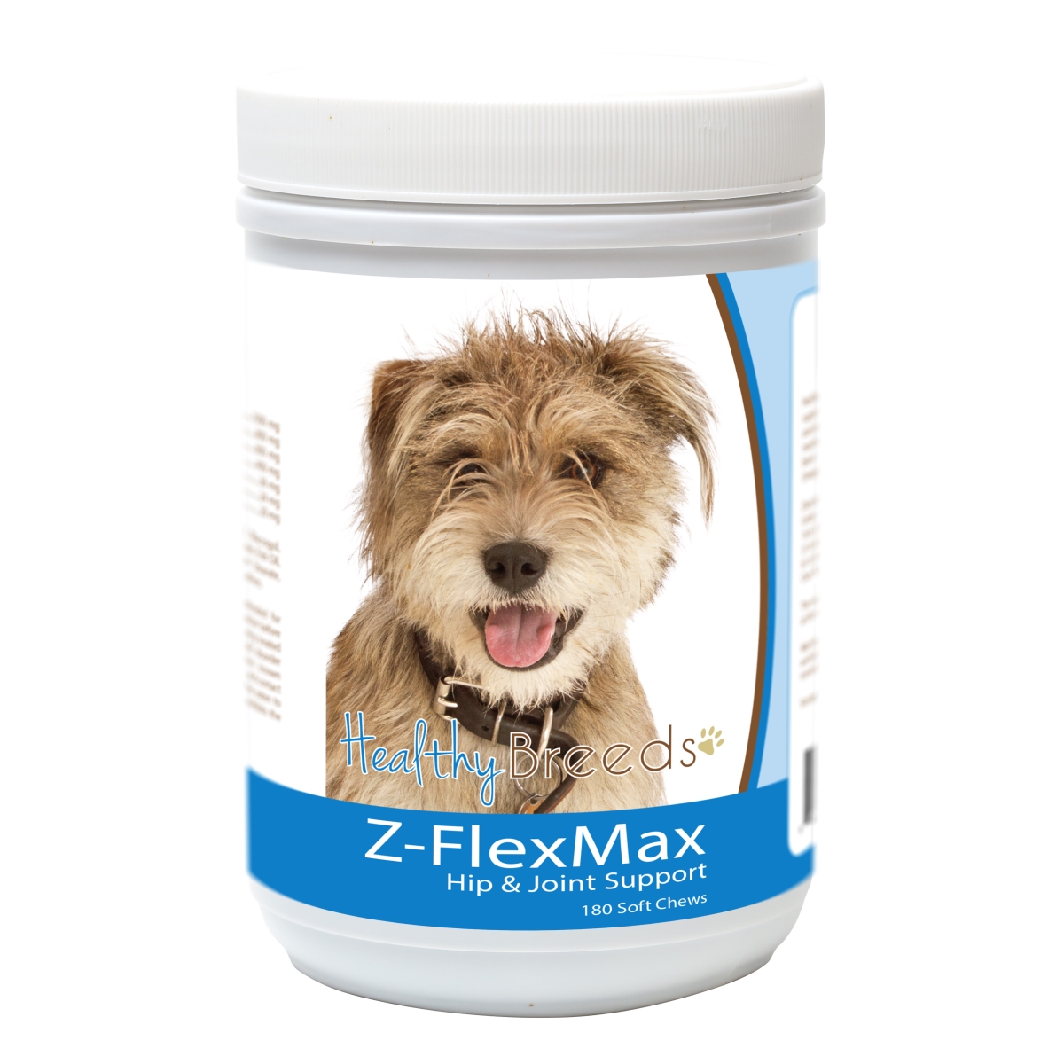Picture of Healthy Breeds 840235155706 Mutt Z-Flex Max Dog Hip & Joint Support - 180 Count