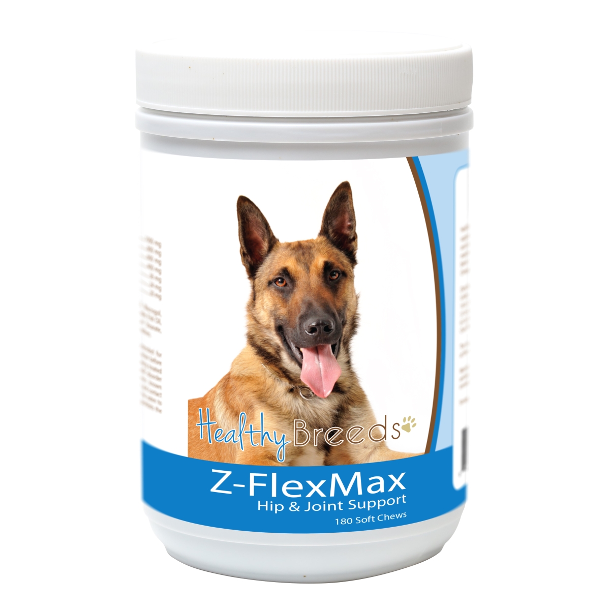 Picture of Healthy Breeds 840235155737 Belgian Malinois Z-Flex Max Dog Hip & Joint Support - 180 Count