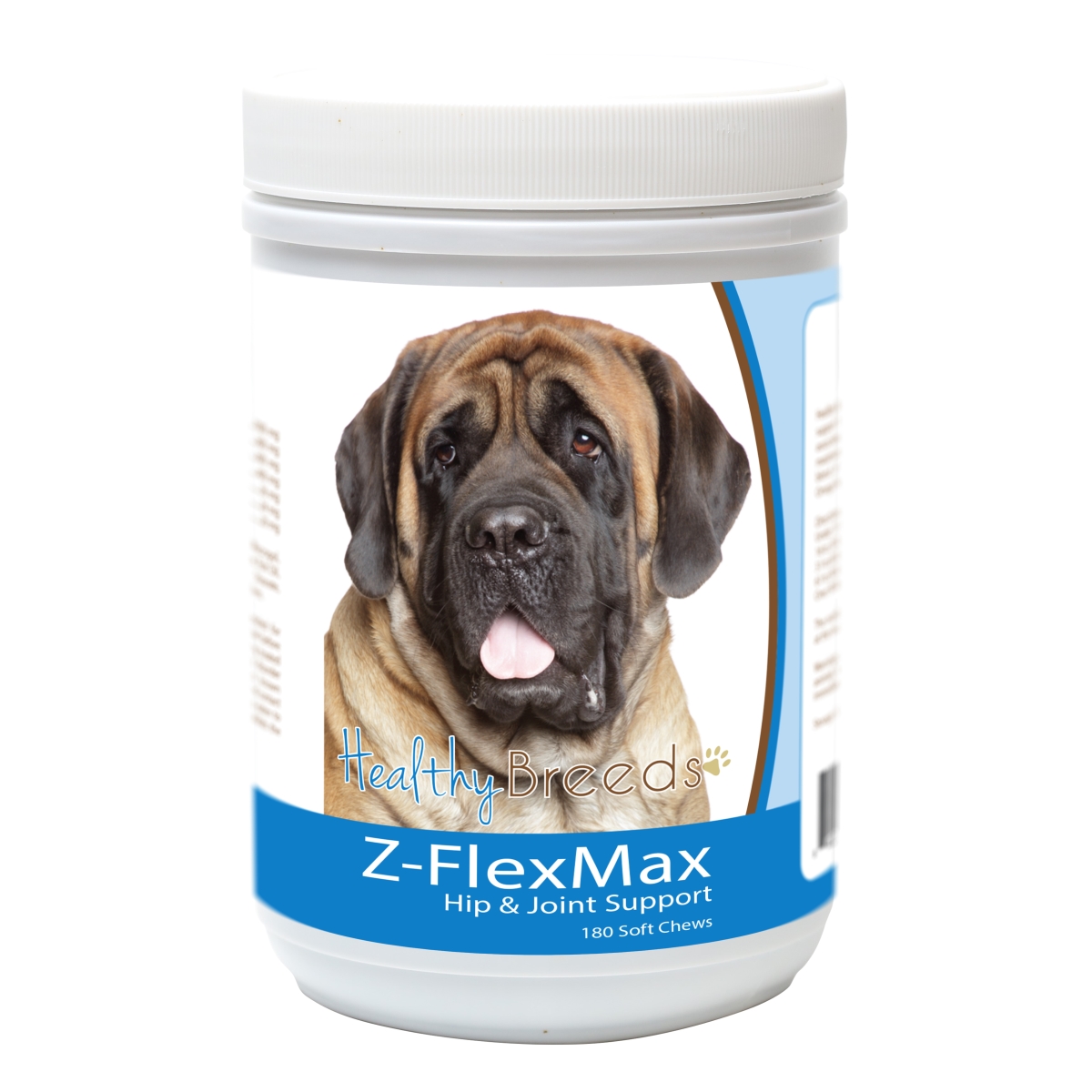 Picture of Healthy Breeds 840235155744 Mastiff Z-Flex Max Dog Hip & Joint Support - 180 Count