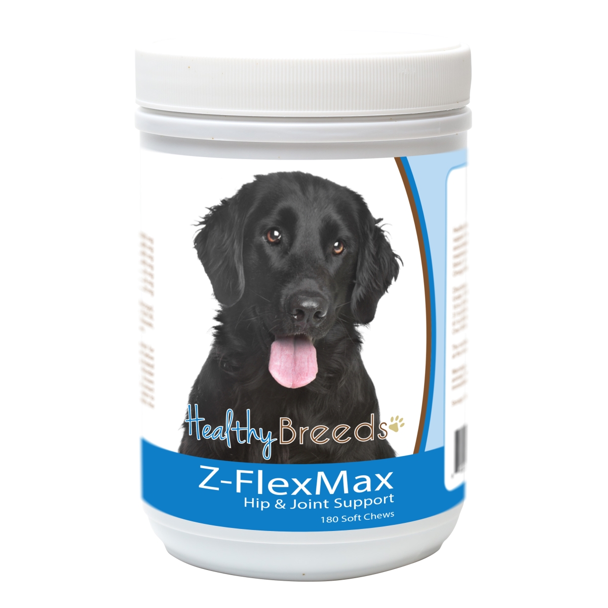 Picture of Healthy Breeds 840235155751 Flat Coated Retriever Z-Flex Max Dog Hip & Joint Support - 180 Count