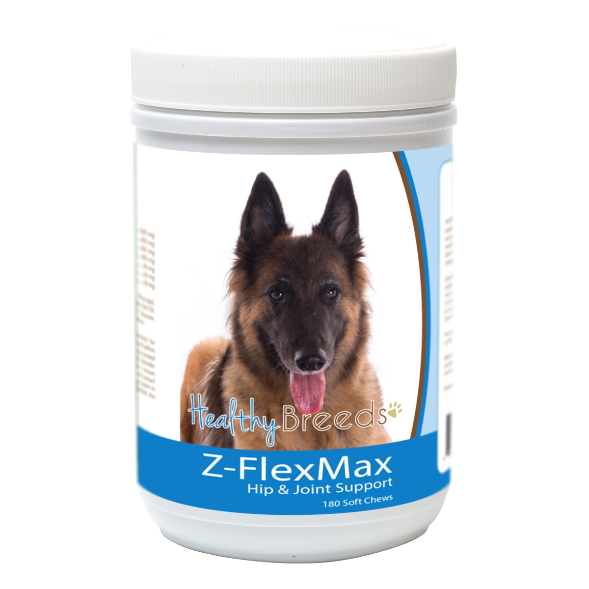 Picture of Healthy Breeds 840235155768 Belgian Tervuren Z-Flex Max Dog Hip & Joint Support - 180 Count