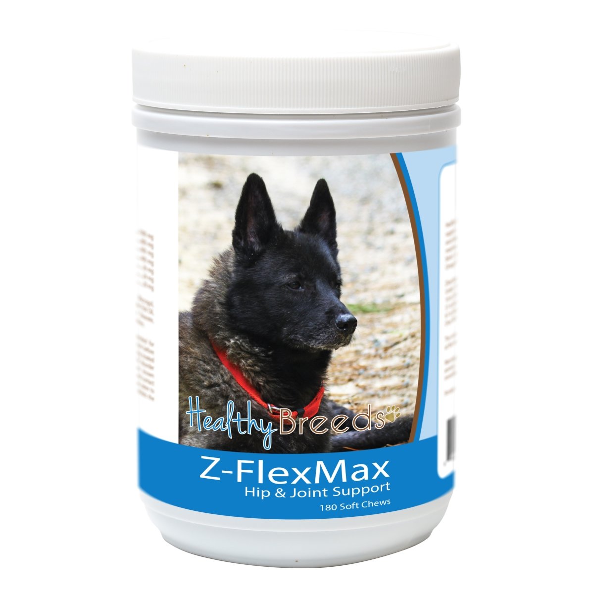 Picture of Healthy Breeds 840235155782 Norwegian Elkhound Z-Flex Max Dog Hip & Joint Support - 180 Count