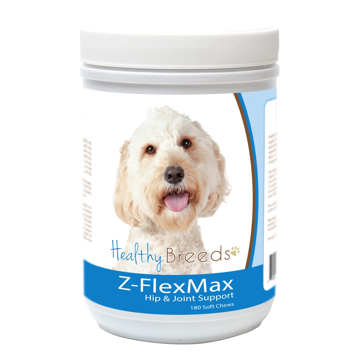 Picture of Healthy Breeds 840235155805 Labradoodle Z-Flex Max Dog Hip & Joint Support - 180 Count