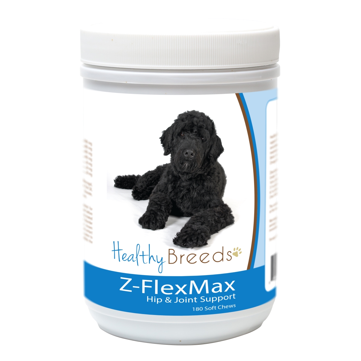 Picture of Healthy Breeds 840235155874 Portuguese Water Dog Z-Flex Max Dog Hip & Joint Support - 180 Count