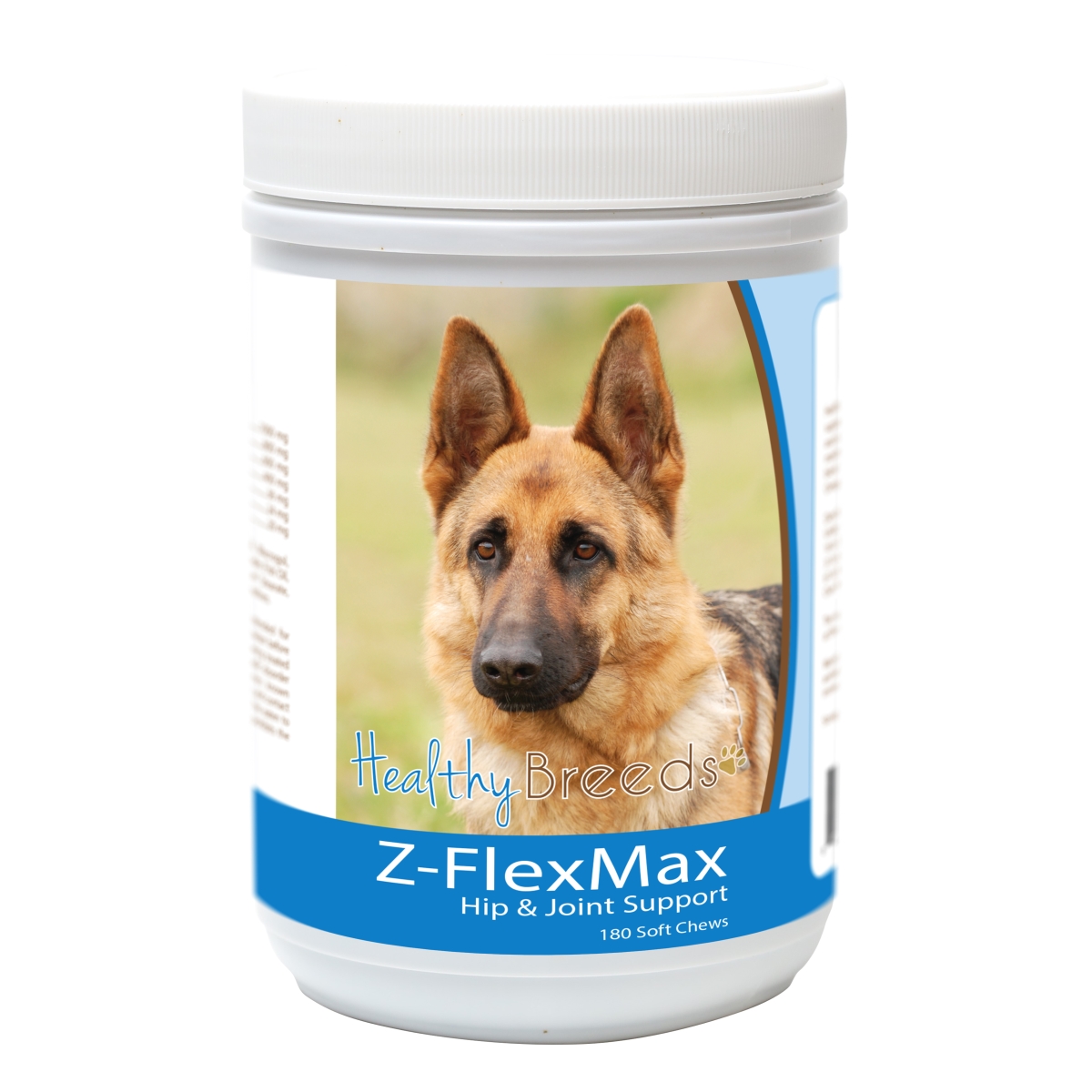 Picture of Healthy Breeds 840235155904 German Shepherd Z-Flex Max Dog Hip & Joint Support - 180 Count