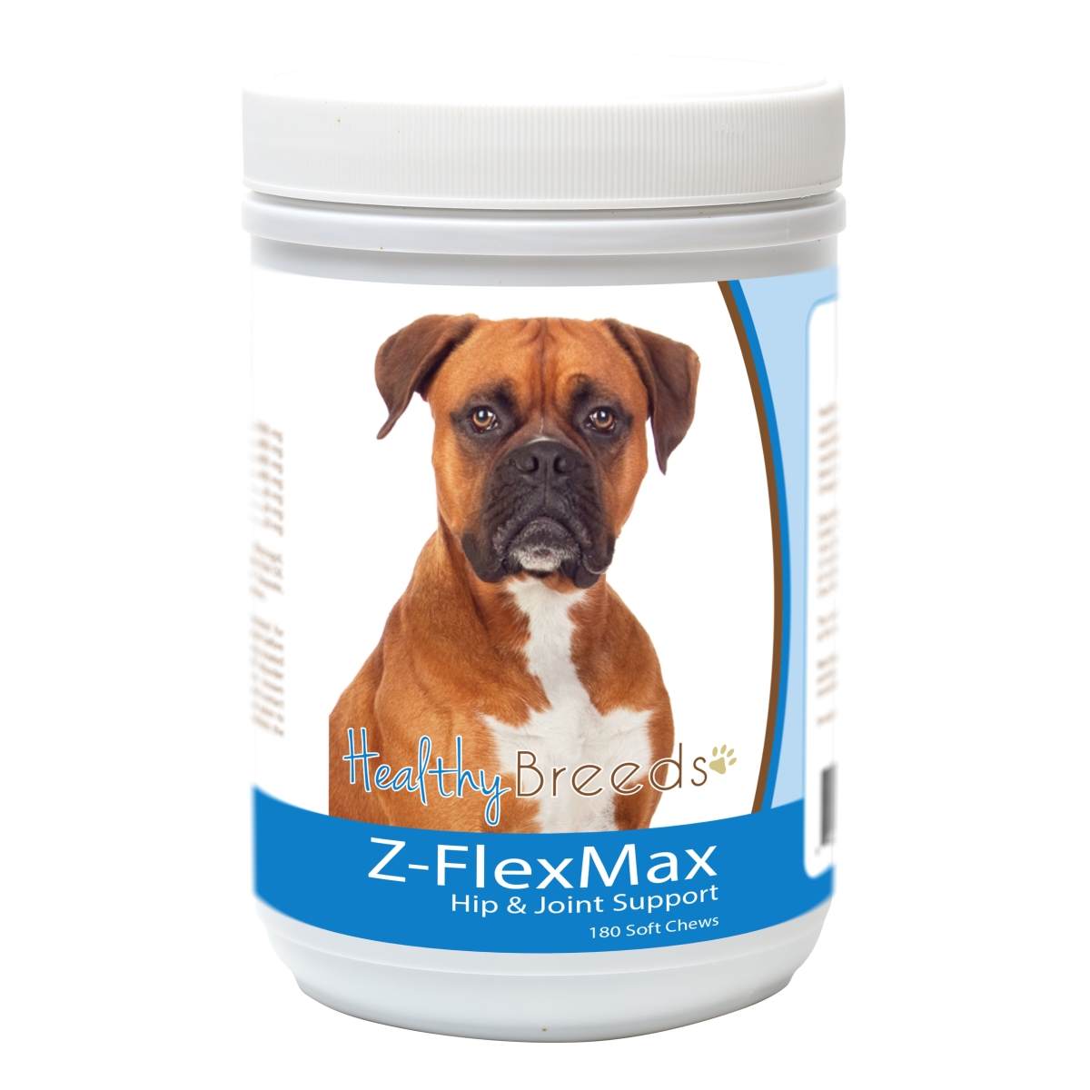 Picture of Healthy Breeds 840235155911 Boxer Z-Flex Max Dog Hip & Joint Support - 180 Count