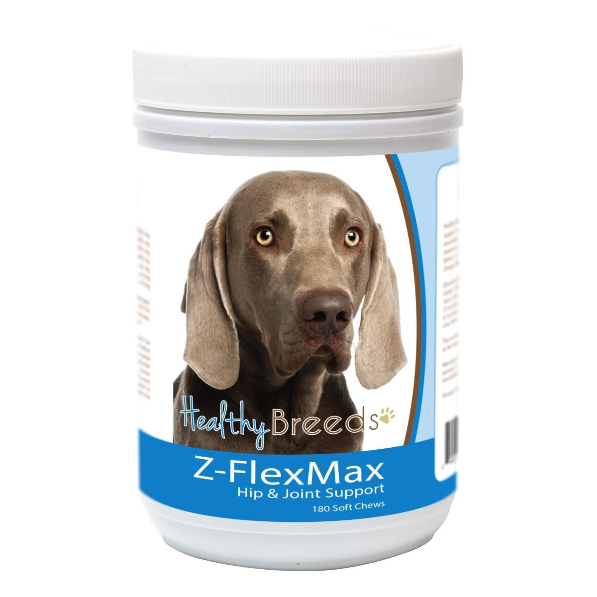 Picture of Healthy Breeds 840235155935 Weimaraner Z-Flex Max Dog Hip & Joint Support - 180 Count