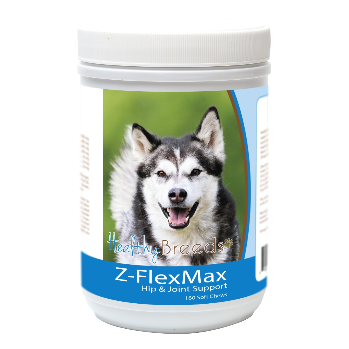 Picture of Healthy Breeds 840235155959 Alaskan Malamute Z-Flex Max Dog Hip & Joint Support - 180 Count
