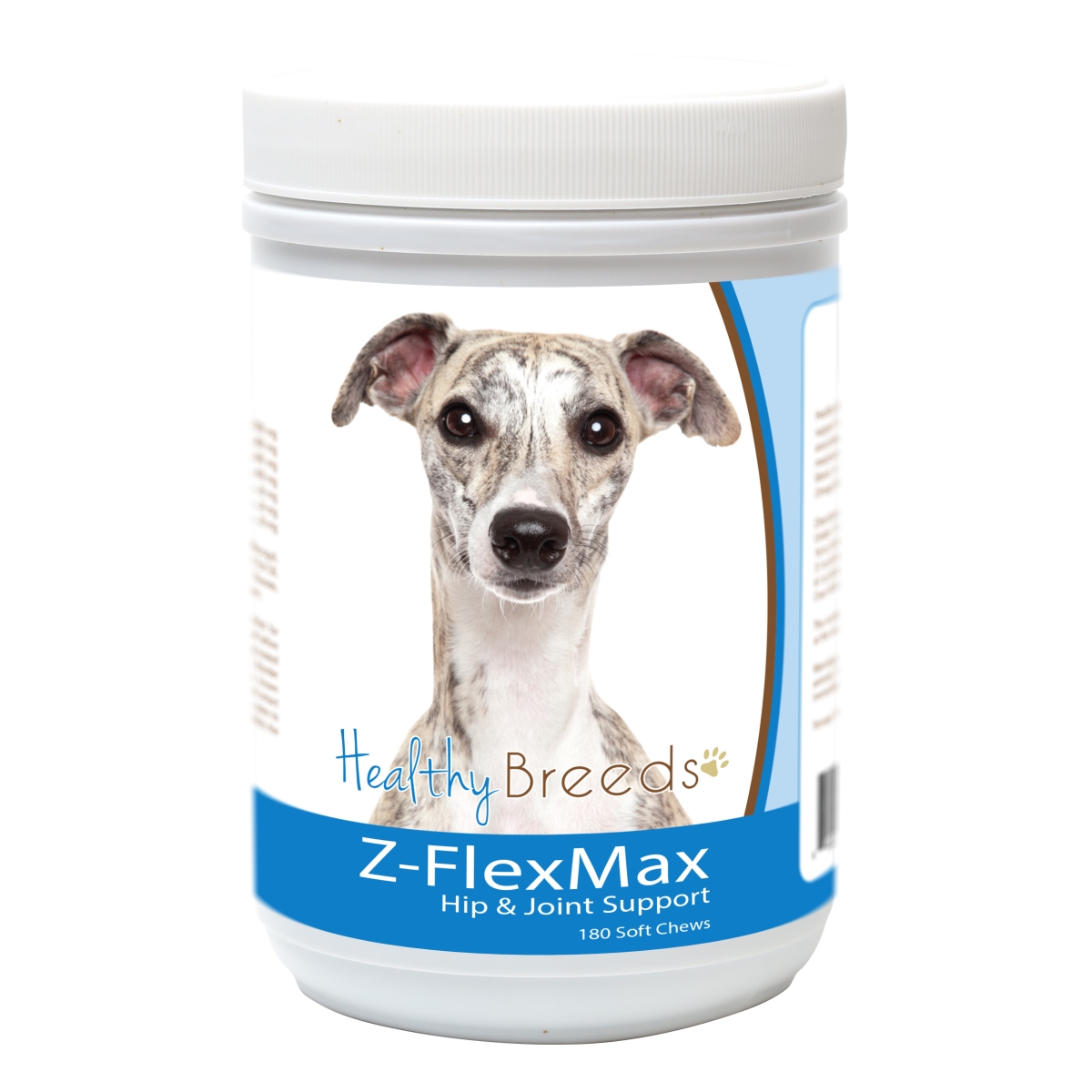 Picture of Healthy Breeds 840235155966 Whippet Z-Flex Max Dog Hip & Joint Support - 180 Count