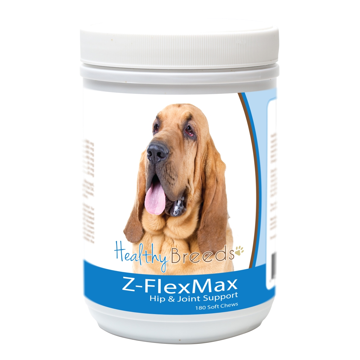Picture of Healthy Breeds 840235155973 Bloodhound Z-Flex Max Dog Hip & Joint Support - 180 Count
