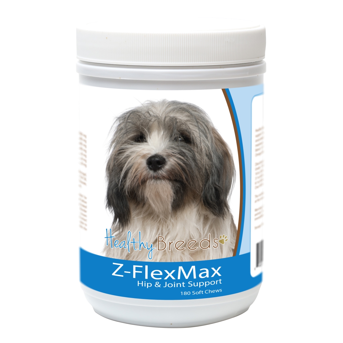 Picture of Healthy Breeds 840235155997 Tibetan Terrier Z-Flex Max Dog Hip & Joint Support - 180 Count