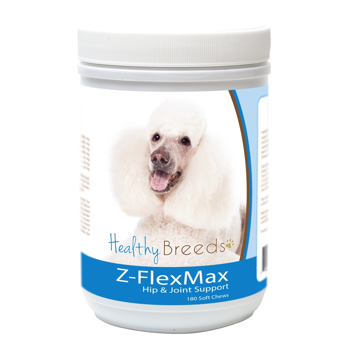 Picture of Healthy Breeds 840235156000 Poodle Z-Flex Max Dog Hip & Joint Support - 180 Count