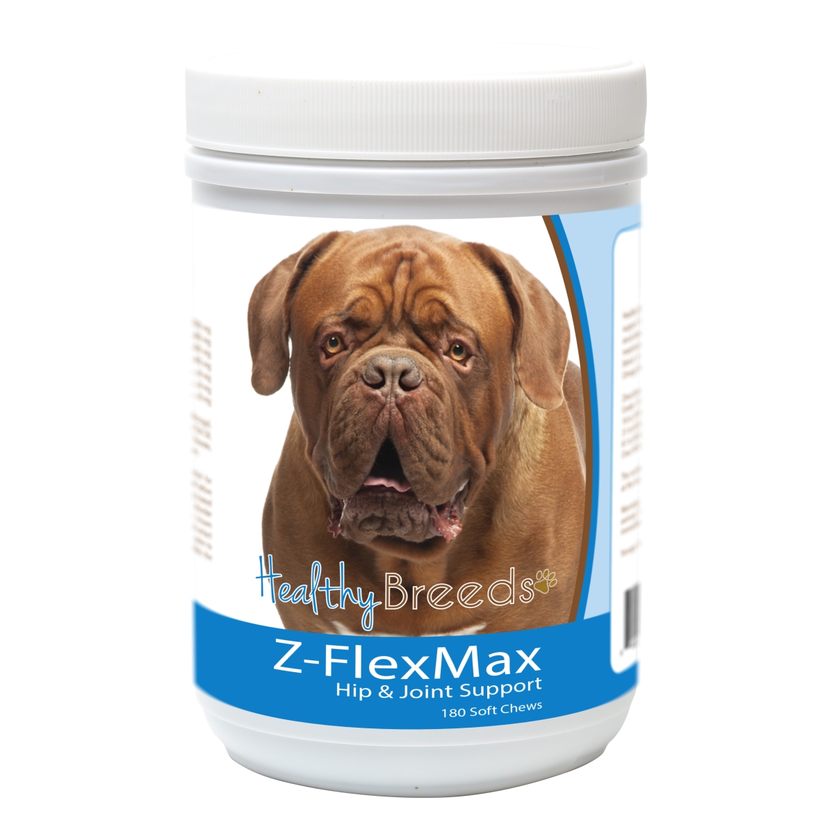 Picture of Healthy Breeds 840235156093 Dogue de Bordeaux Z-Flex Max Dog Hip & Joint Support - 180 Count