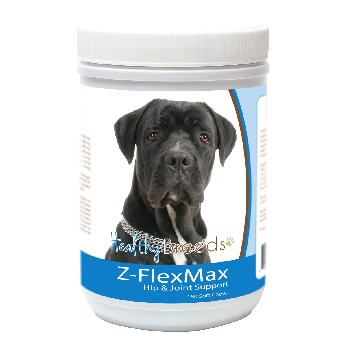 Picture of Healthy Breeds 840235156123 Cane Corso Z-Flex Max Dog Hip & Joint Support - 180 Count