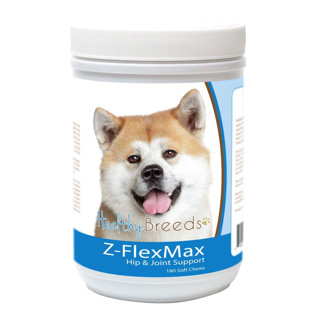 Picture of Healthy Breeds 840235156147 Akita Z-Flex Max Dog Hip & Joint Support - 180 Count