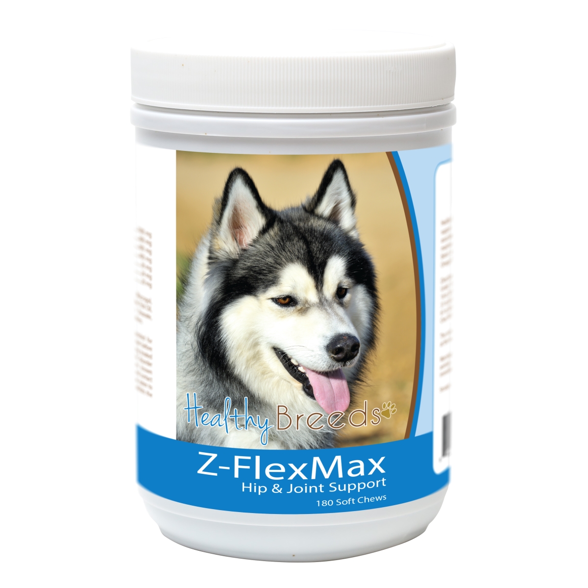 Picture of Healthy Breeds 840235156185 Siberian Husky Z-Flex Max Dog Hip & Joint Support - 180 Count