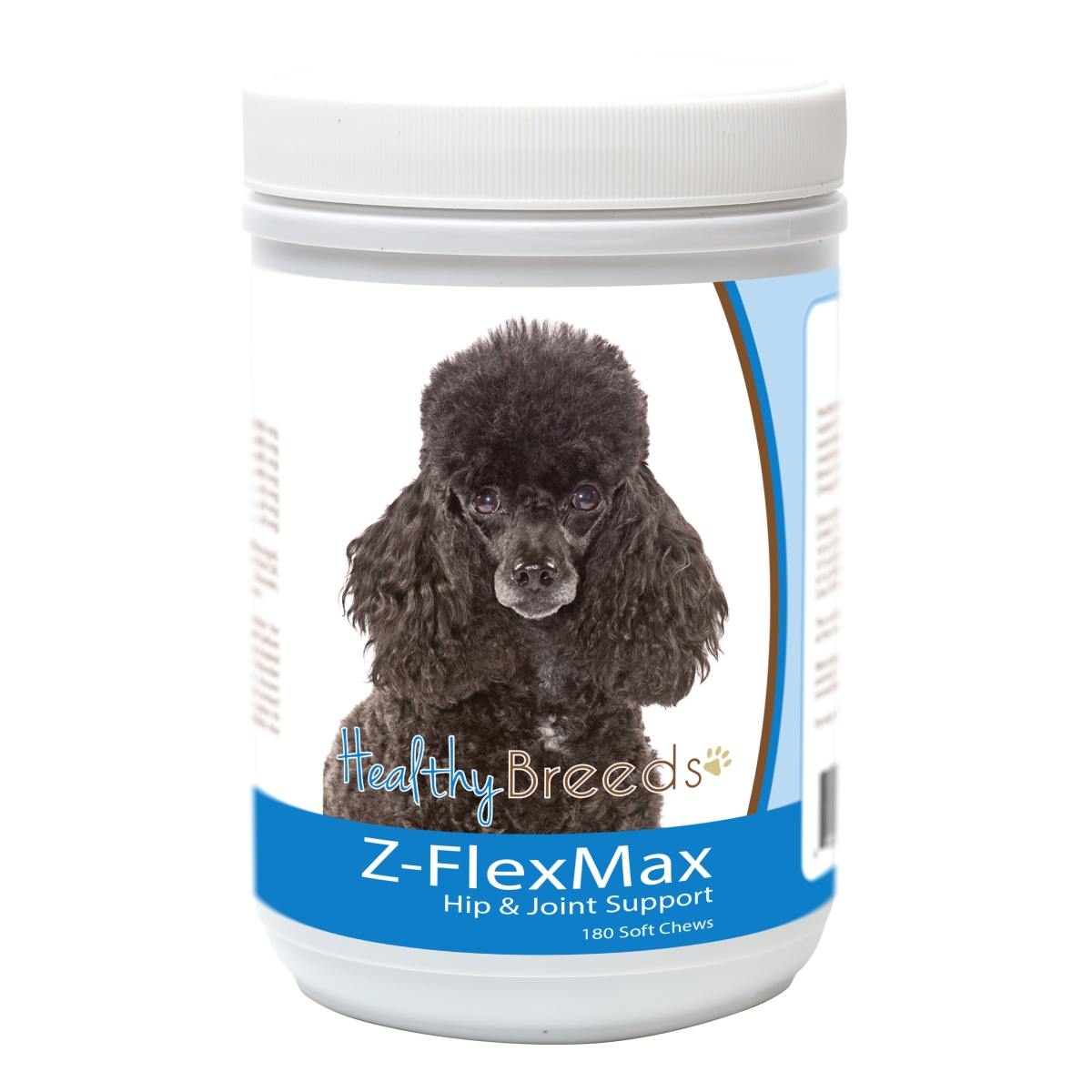 Picture of Healthy Breeds 840235156215 Poodle Z-Flex Max Dog Hip & Joint Support - 180 Count