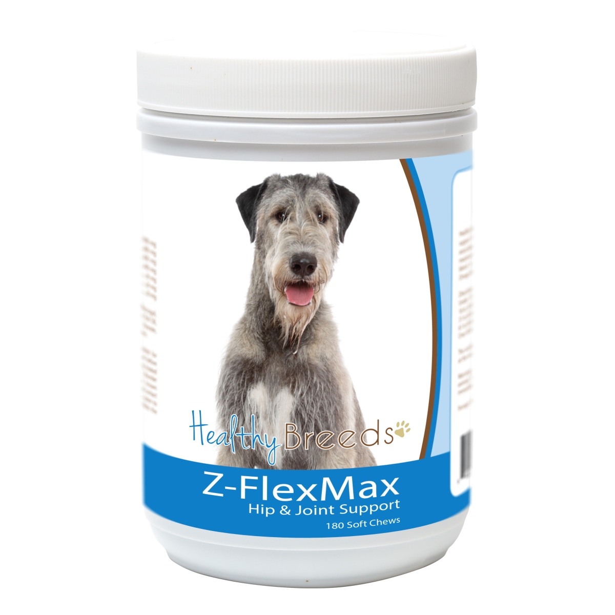 Picture of Healthy Breeds 840235156260 Irish Wolfhound Z-Flex Max Dog Hip & Joint Support - 180 Count