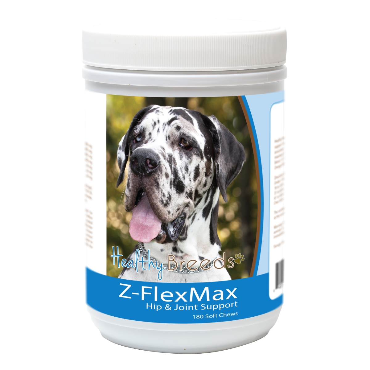 Picture of Healthy Breeds 840235156307 Great Dane Z-Flex Max Dog Hip & Joint Support - 180 Count
