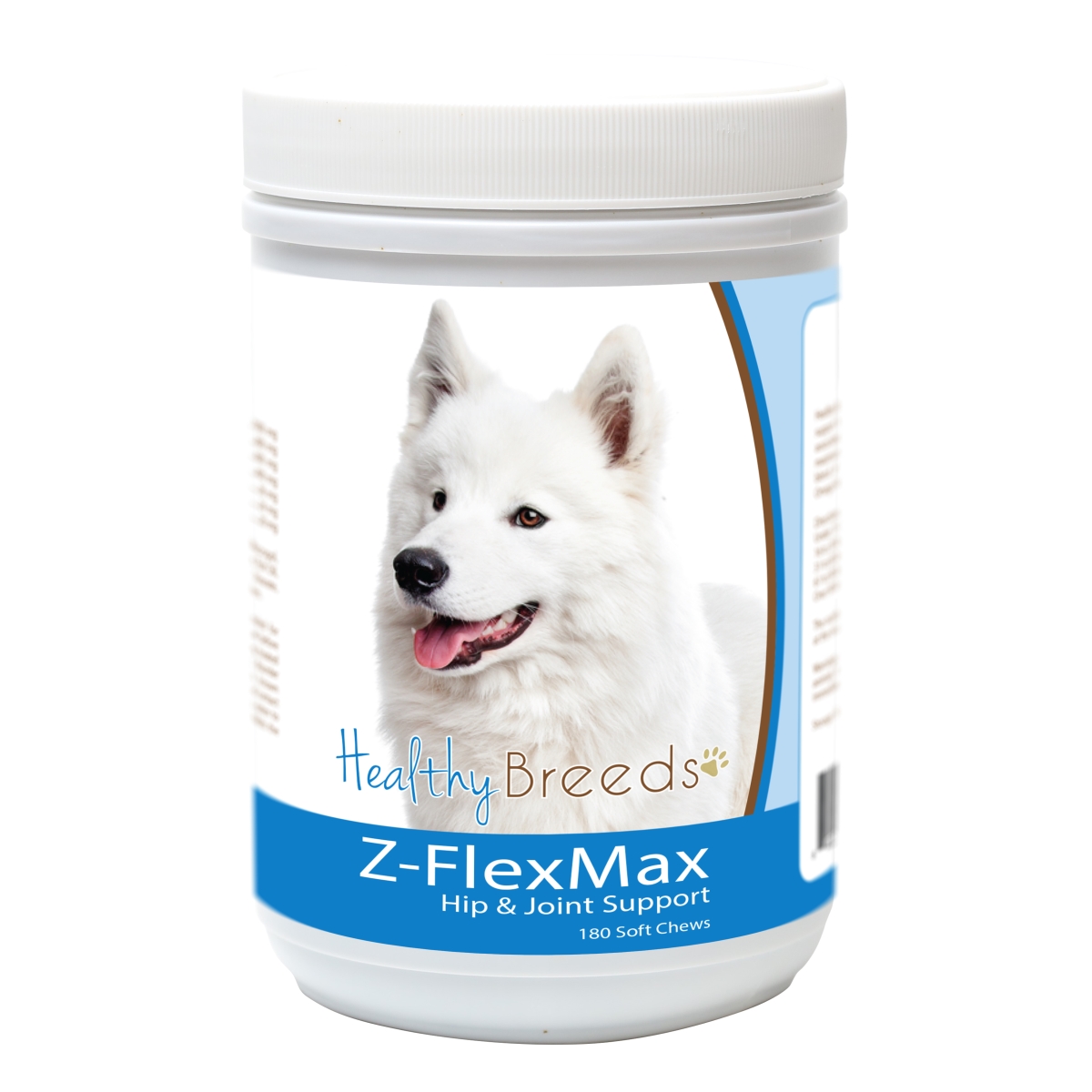 Picture of Healthy Breeds 840235156338 Samoyed Z-Flex Max Dog Hip & Joint Support - 180 Count