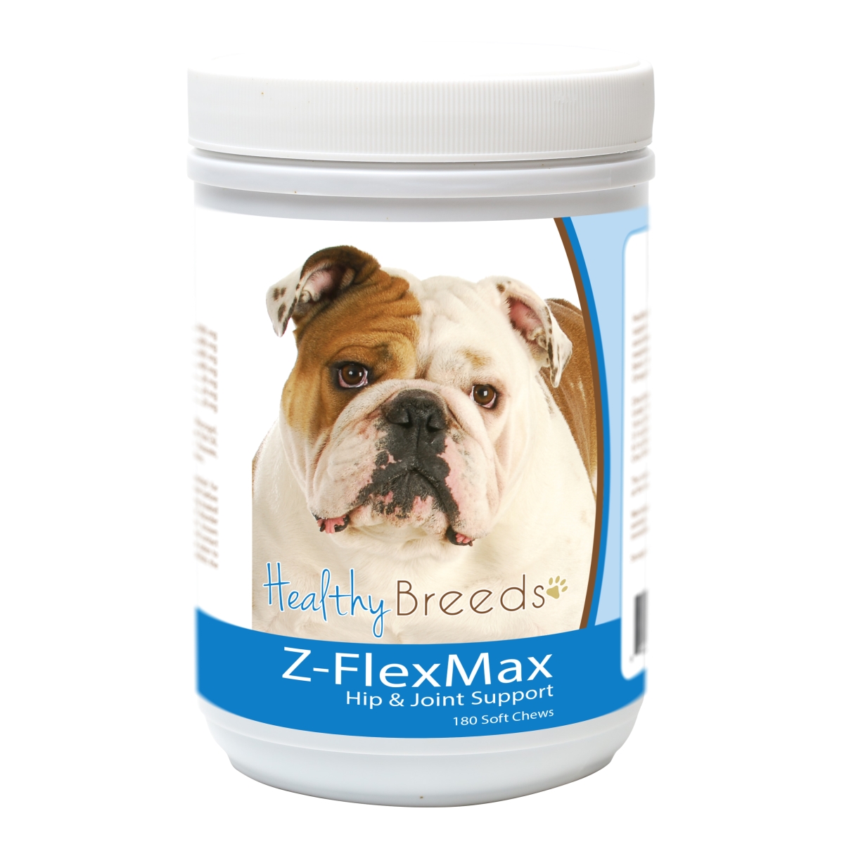 Picture of Healthy Breeds 840235156352 Bulldog Z-Flex Max Dog Hip & Joint Support - 180 Count