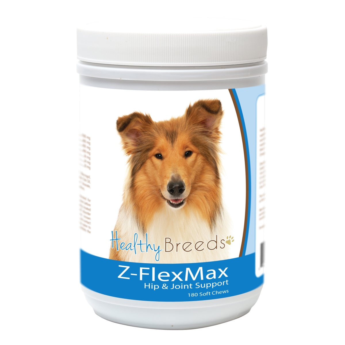 Picture of Healthy Breeds 840235156369 Collie Z-Flex Max Dog Hip & Joint Support - 180 Count