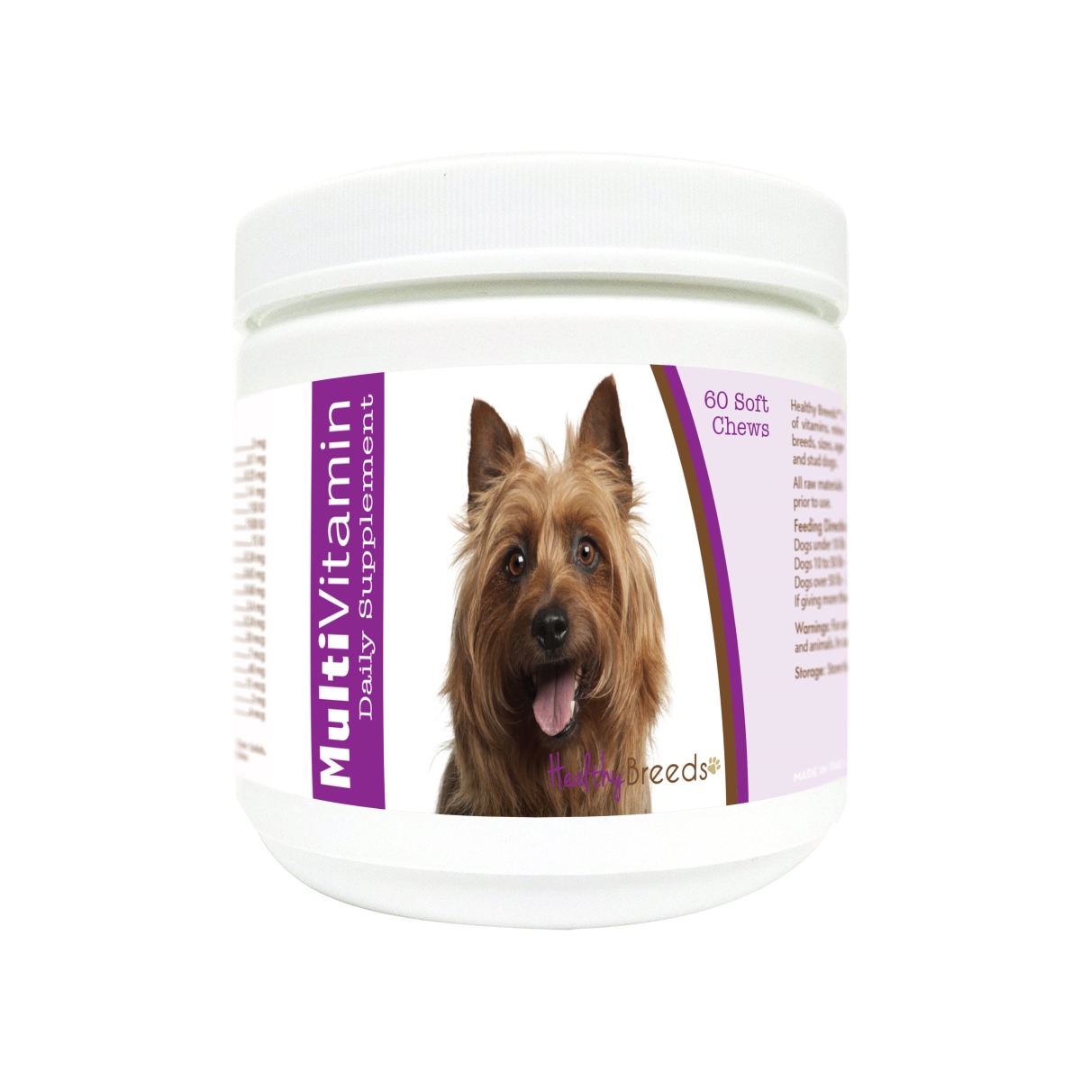 Picture of Healthy Breeds 840235179009 Australian Terrier Multi-Vitamin Soft Chews - 60 Count
