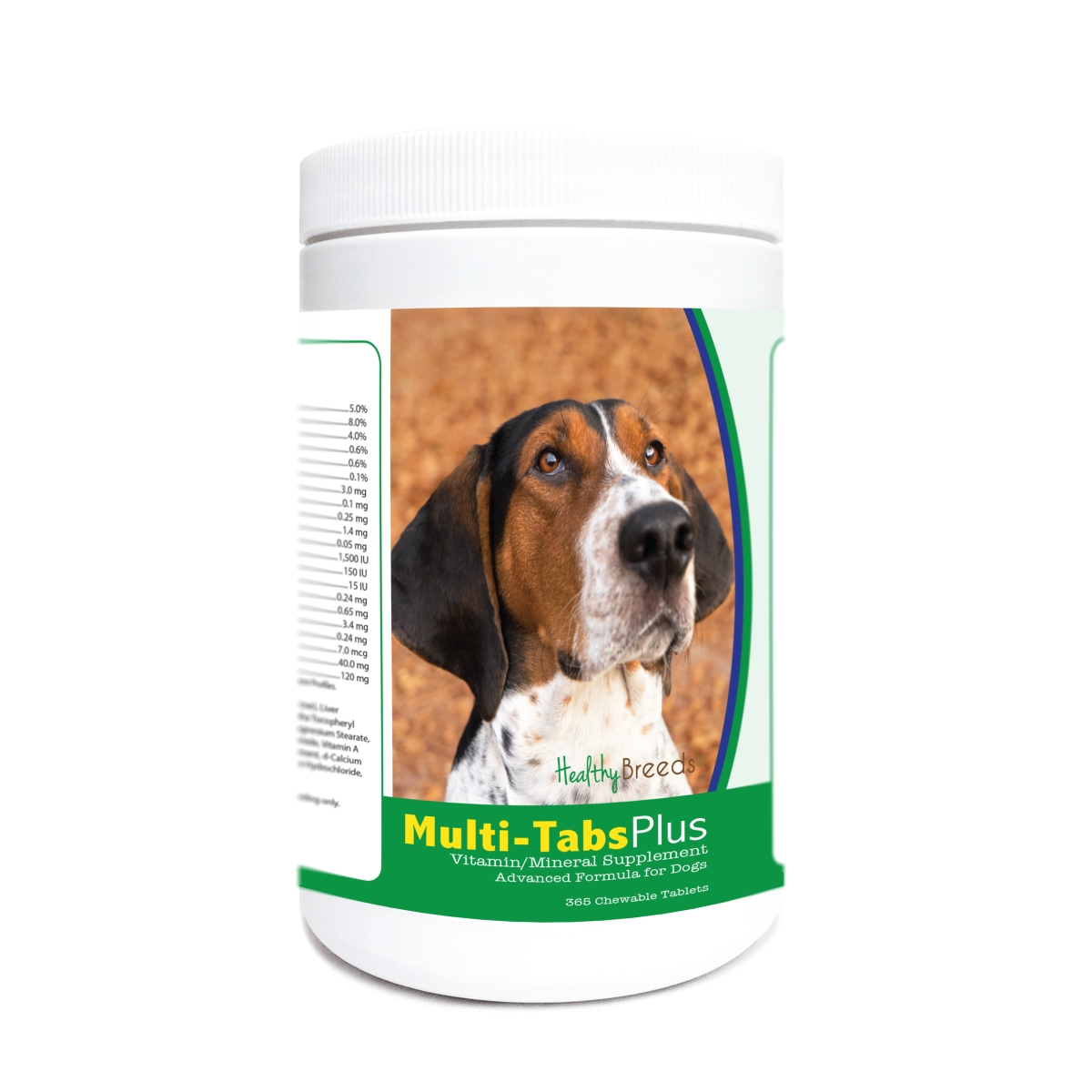 Treeing Walker Coonhound Multi-Tabs Plus Chewable Tablets - 365 Count