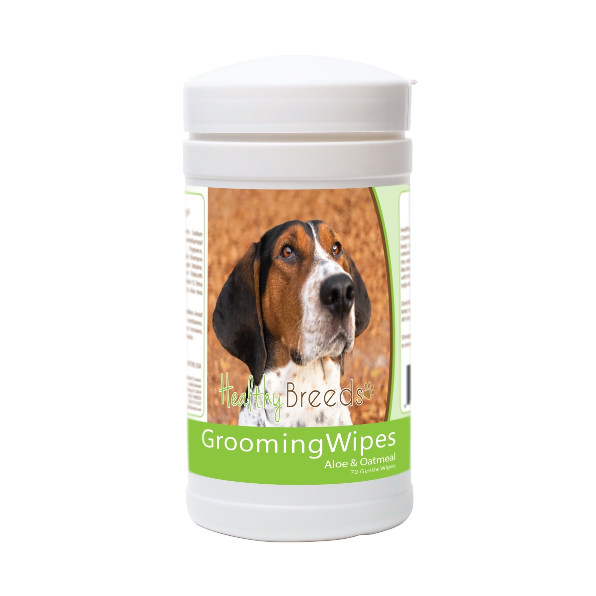 Picture of Healthy Breeds 840235179115 Treeing Walker Coonhound Grooming Wipes - 70 Count