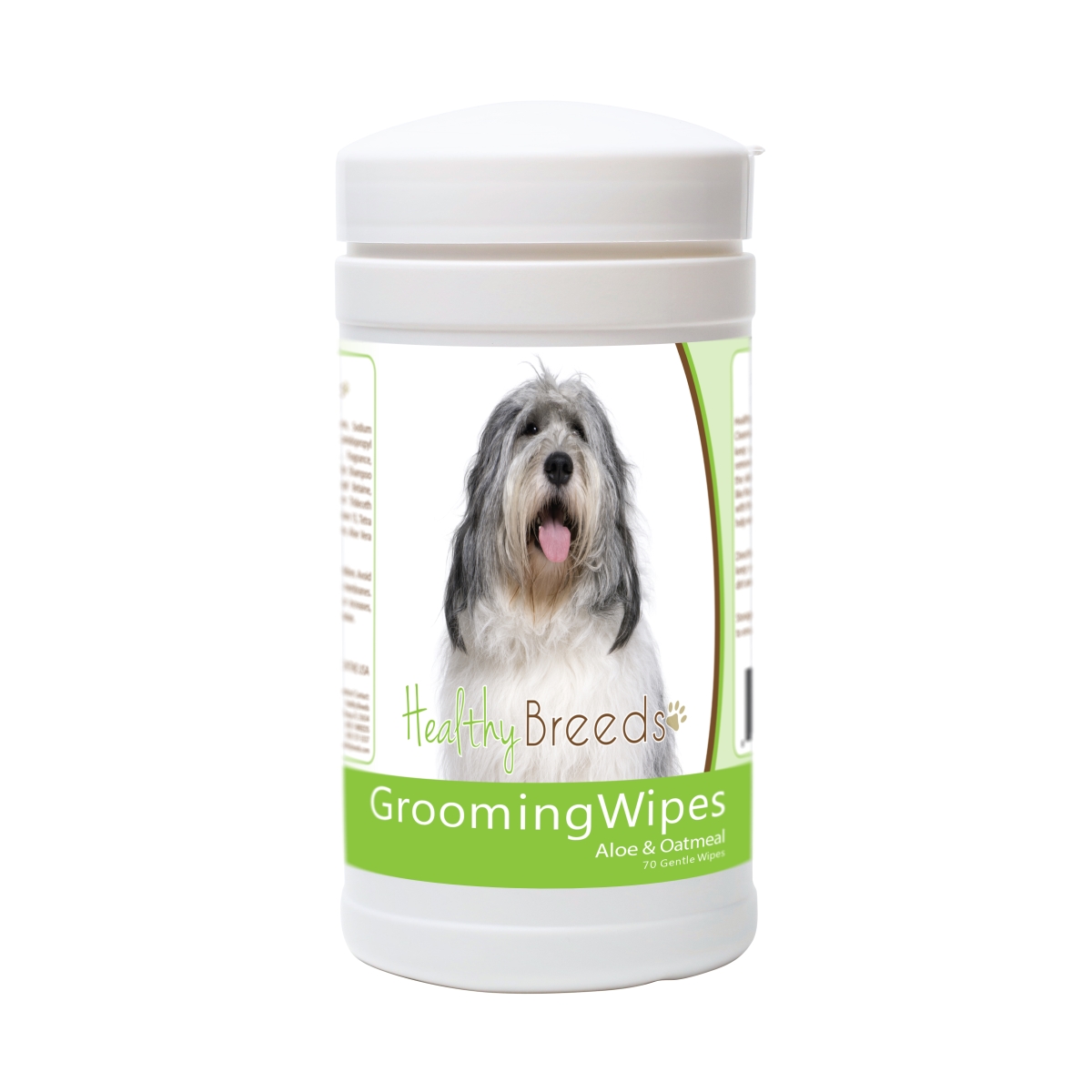 Picture of Healthy Breeds 840235179344 Polish Lowland Sheepdog Grooming Wipes - 70 Count