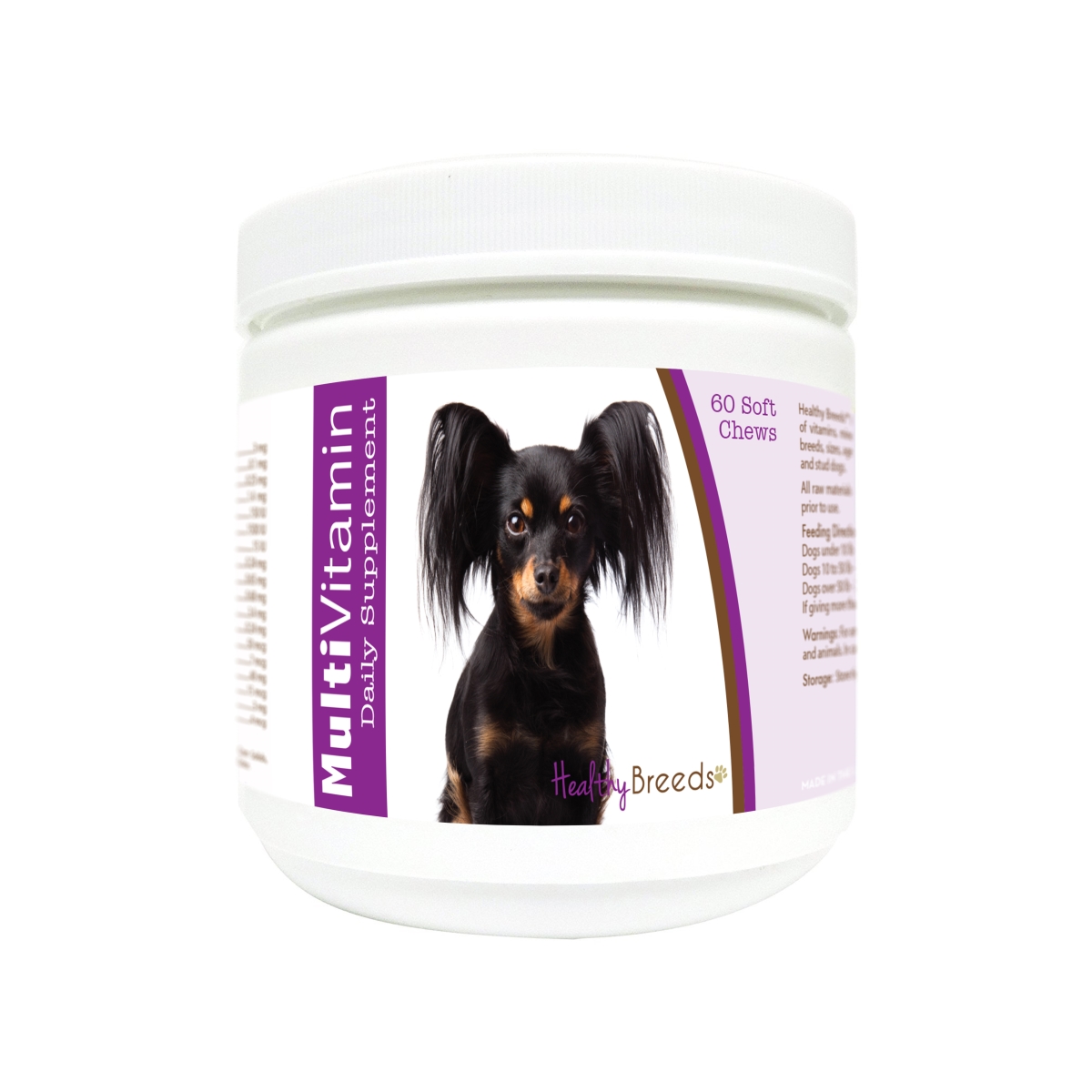 Picture of Healthy Breeds 840235179542 Russian Toy Terrier Multi-Vitamin Soft Chews - 60 Count