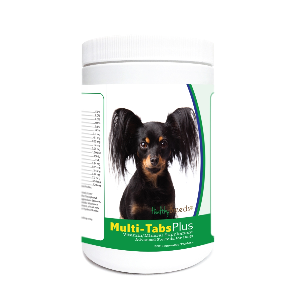 Russian Toy Terrier Multi-Tabs Plus Chewable Tablets - 365 Count