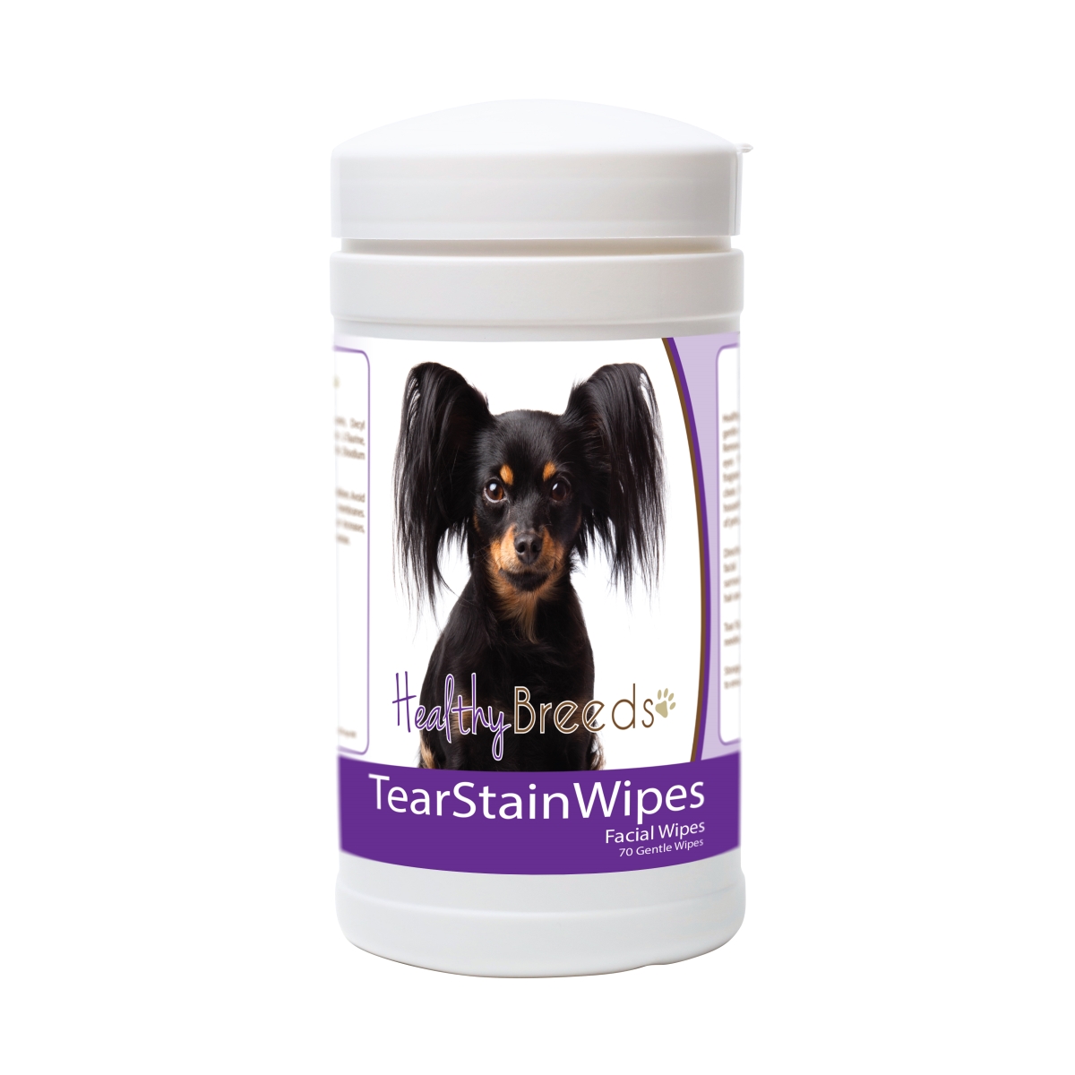 Picture of Healthy Breeds 840235179573 Russian Toy Terrier Tear Stain Wipes - 70 Count
