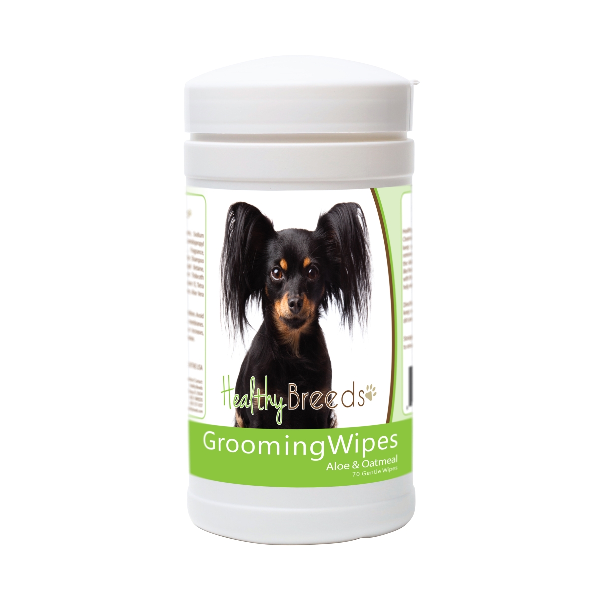 Picture of Healthy Breeds 840235179597 Russian Toy Terrier Grooming Wipes - 70 Count