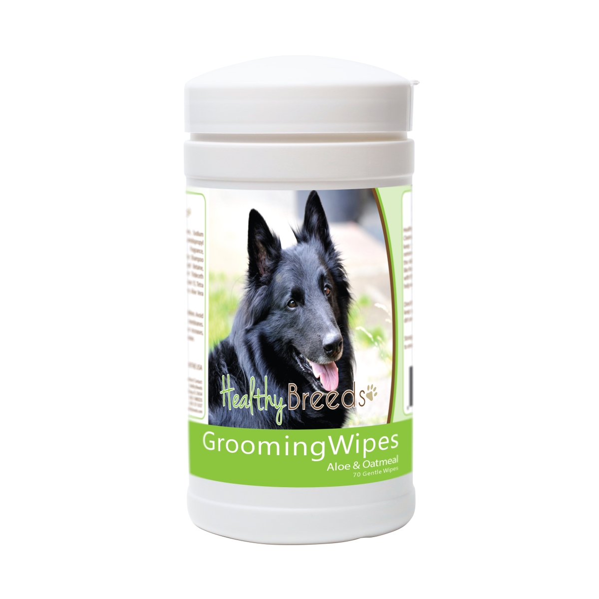 Picture of Healthy Breeds 840235179757 Belgian Sheepdog Grooming Wipes - 70 Count