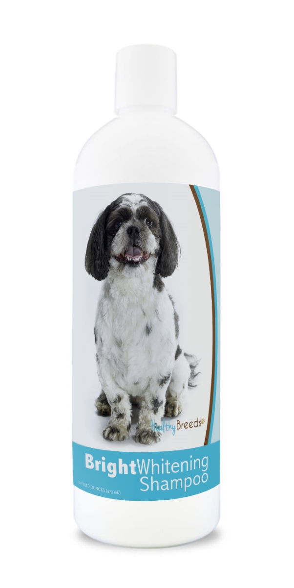Picture of Healthy Breeds 840235179849 12 oz Shih-Poo Bright Whitening Shampoo