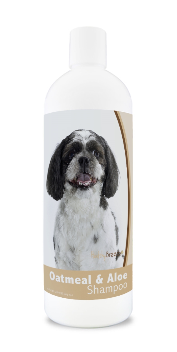 Picture of Healthy Breeds 840235179887 16 oz Shih-Poo Oatmeal Shampoo with Aloe