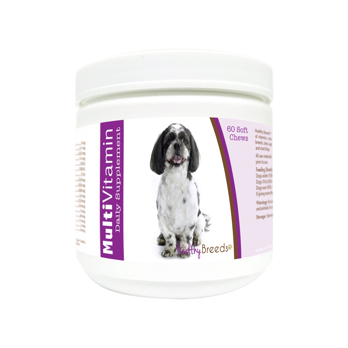 Picture of Healthy Breeds 840235179894 Shih-Poo Multi-Vitamin Soft Chews - 60 Count