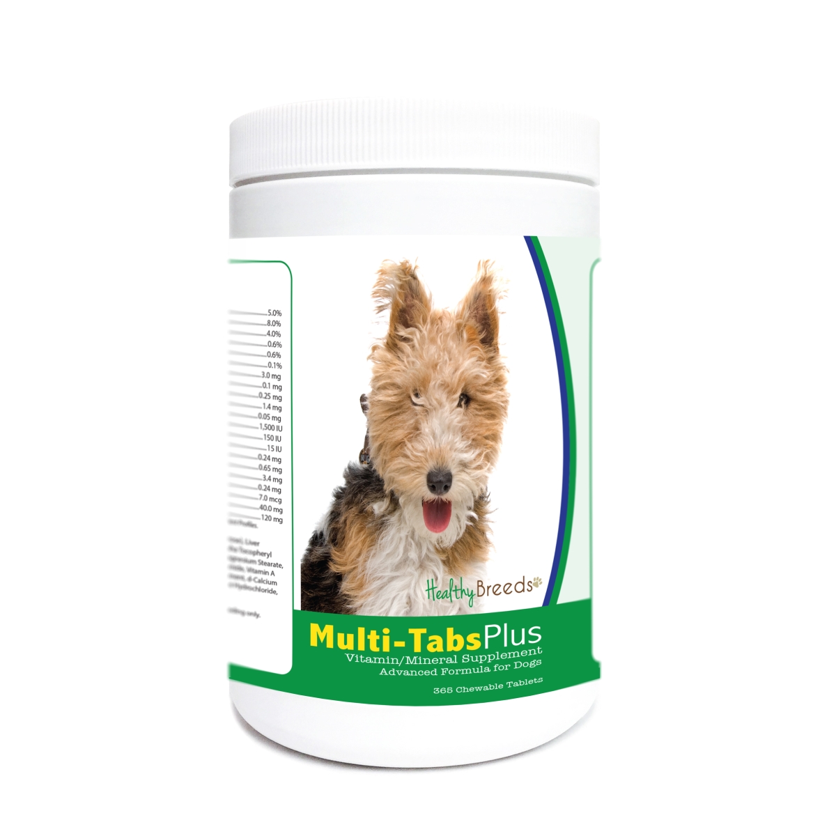 Wire Fox Terrier Multi-Tabs Plus Chewable Tablets - 365 Count