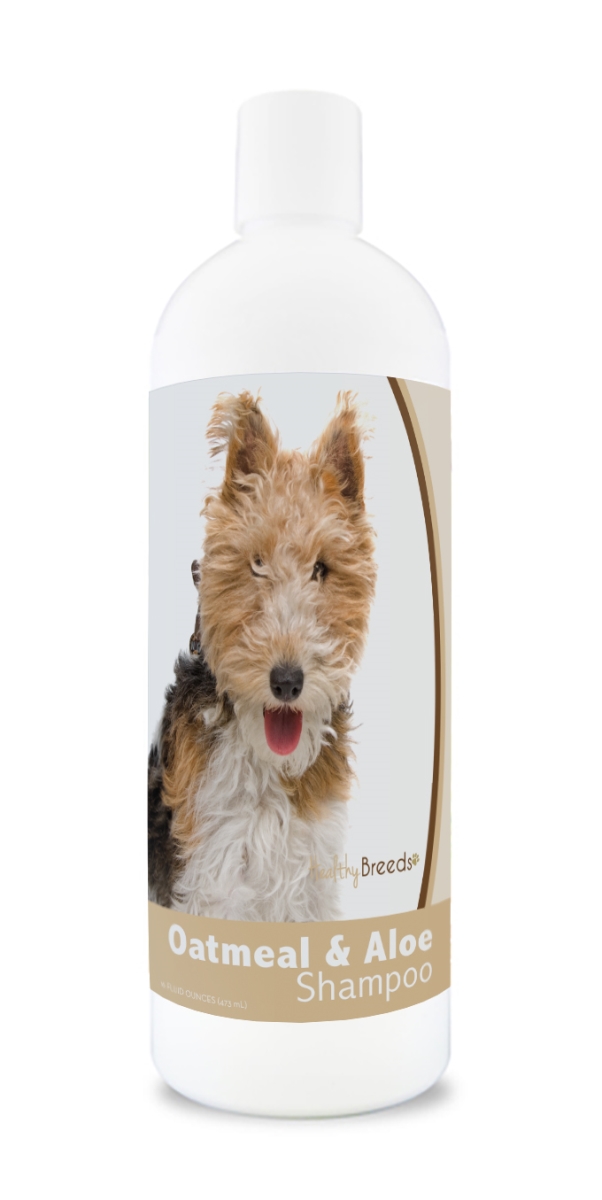 Picture of Healthy Breeds 840235180036 16 oz Wire Fox Terrier Oatmeal Shampoo with Aloe