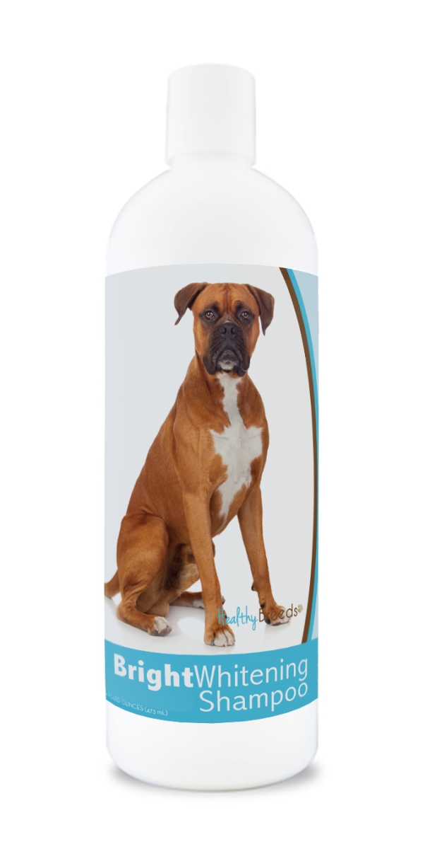 Picture of Healthy Breeds 840235169673 12 oz Boxer Bright Whitening Shampoo